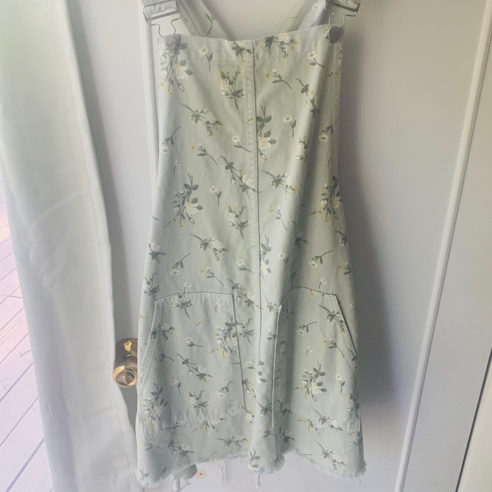 Dip Floral Overall dress